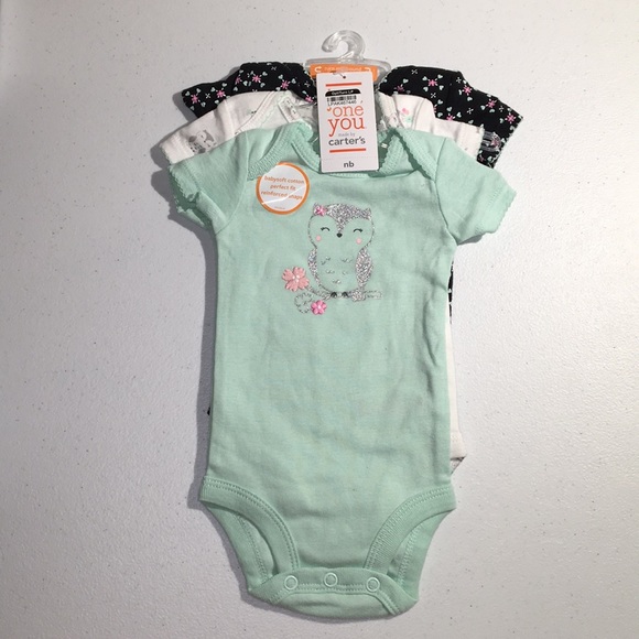 Just One You Girls Onesies - Pack of 3 - Mult Size - Picture 5 of 5